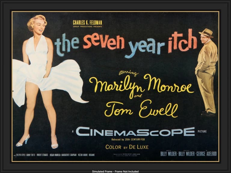 "The Seven Year Itch" movie poster