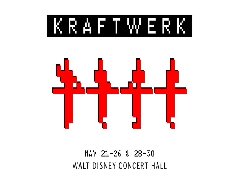 Kraftwerk at Walt Disney Concert Hall May 2024
