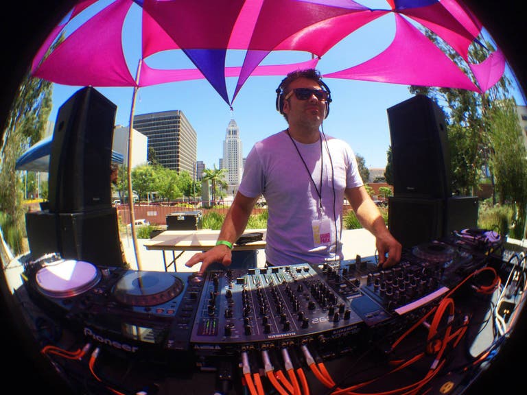 In the mix at Sunday Sessions | Photo: Grand Park, Facebook
