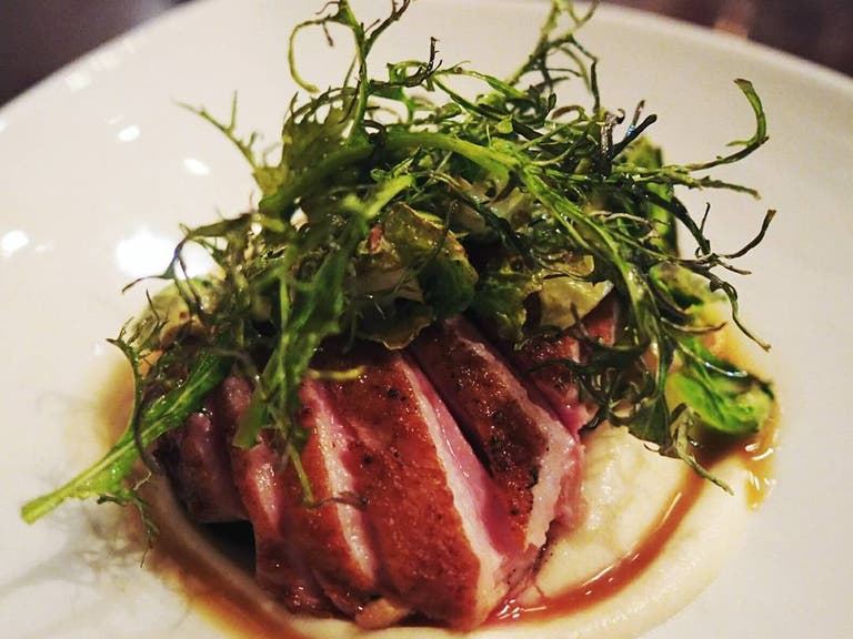 Seared duck breast at Eagle Rock Brewery Public House | Instagram by @jenn.pan