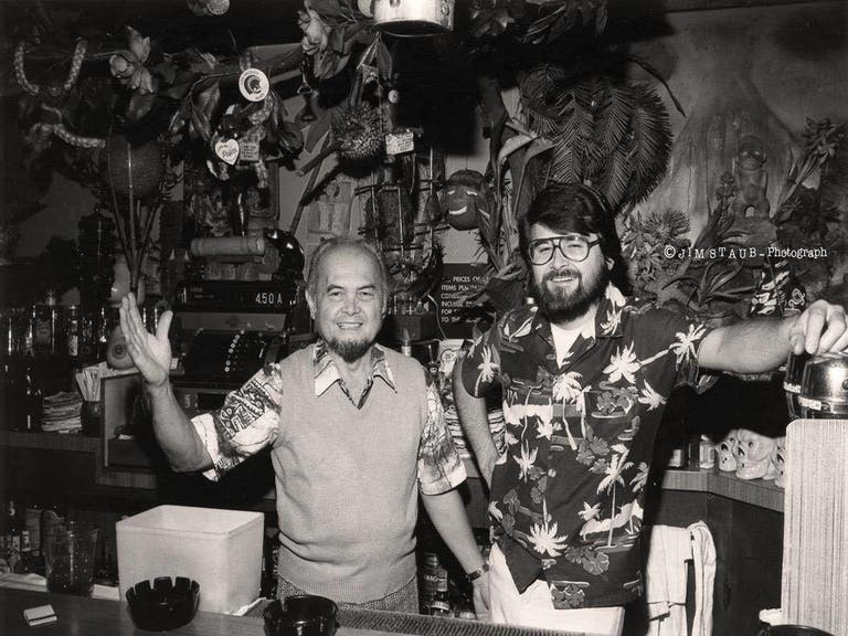 Ray and Mike Buhen at Tiki-Ti