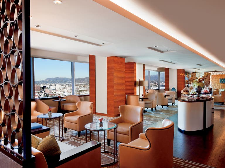 Club Lounge | Photo courtesy of The Ritz-Carlton, Los Angeles