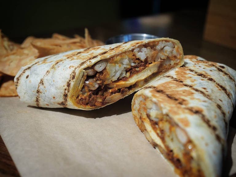 Breakfast Burrito at Beelman's | Photo: @veganwave, Instagram