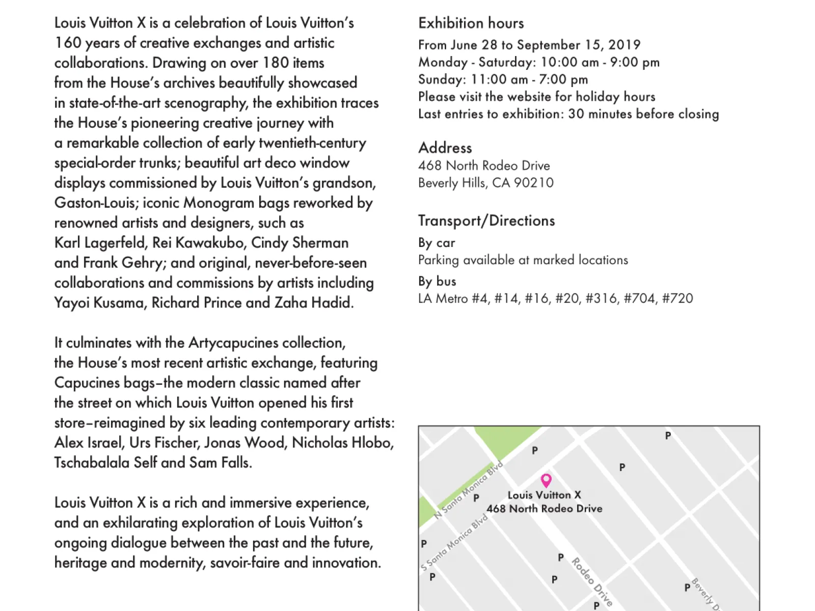 Louis Vuitton X Exhibition | Discover Los Angeles