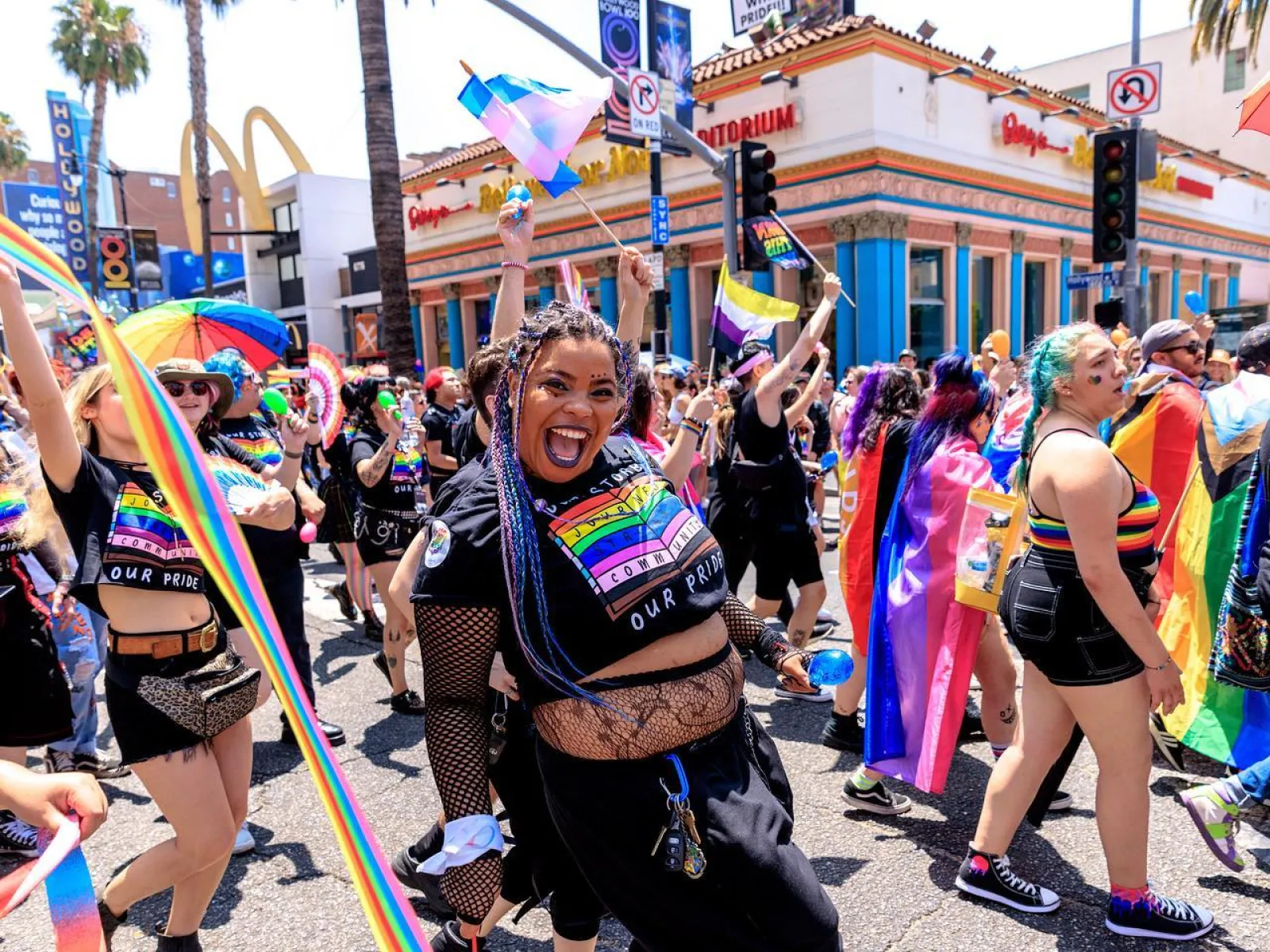 Water Bottle: Welcome Diversity Pride