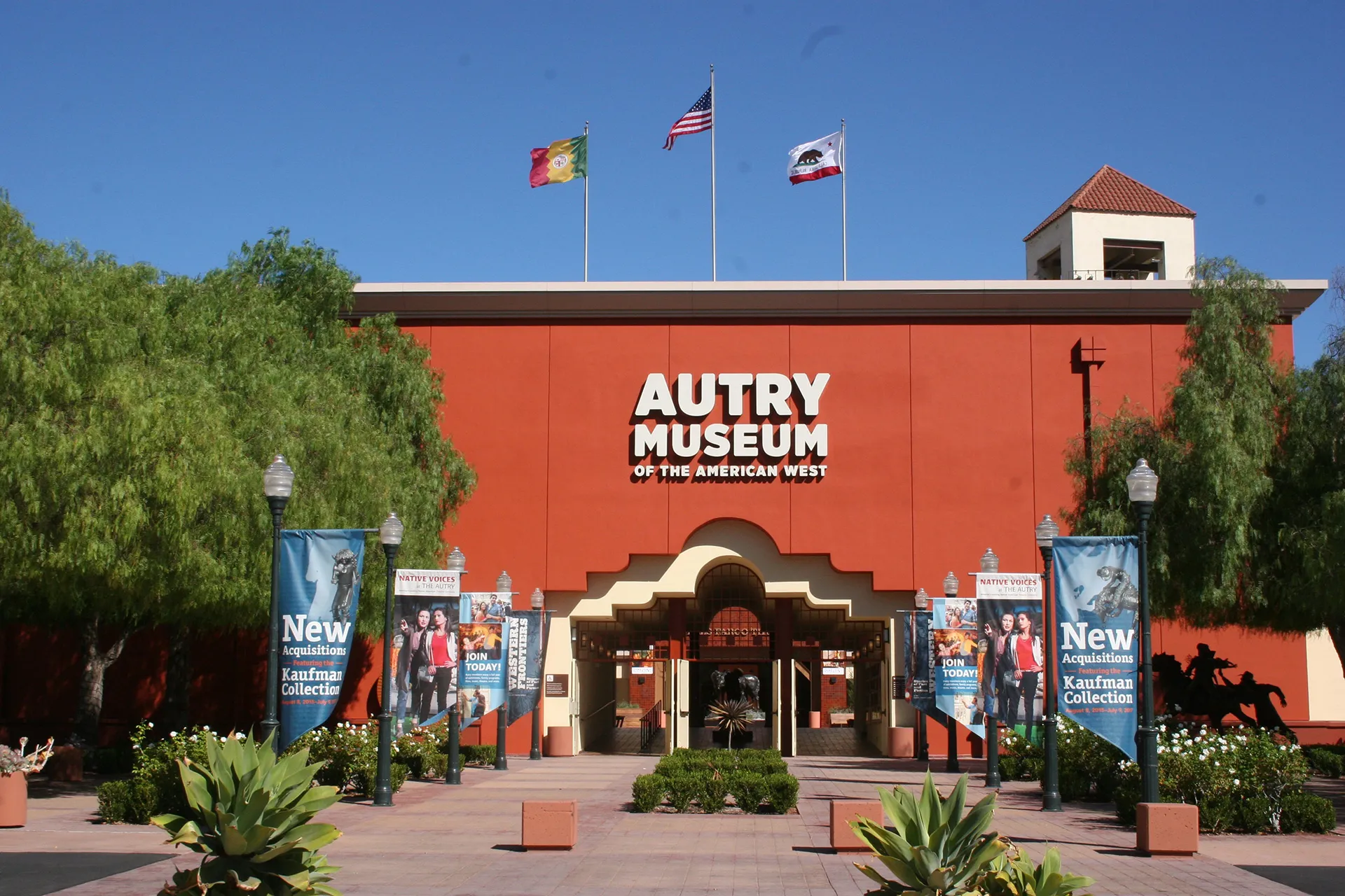 Entrance to the Autry Museum of the American West