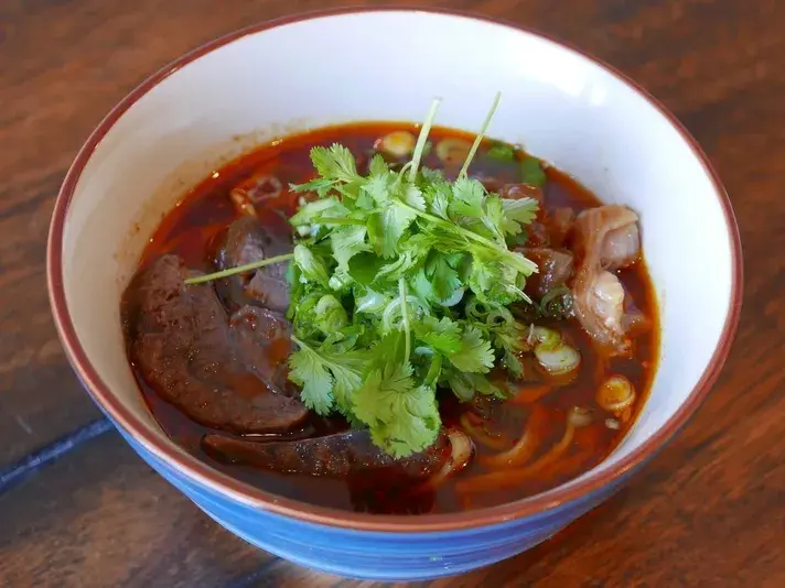 Beef noodle soup at Kato | Photo by Joshua Lurie