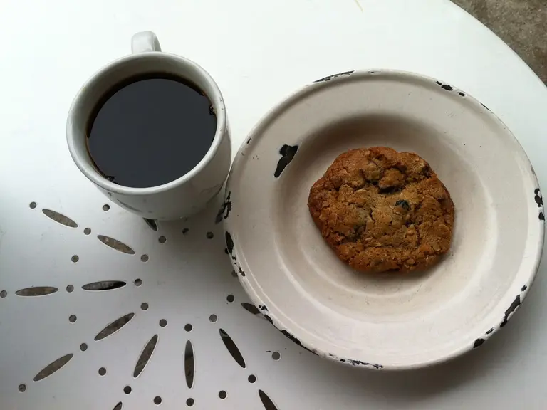 Oatmeal blueberry chocolate cookie at Sweet Butter Kitchen