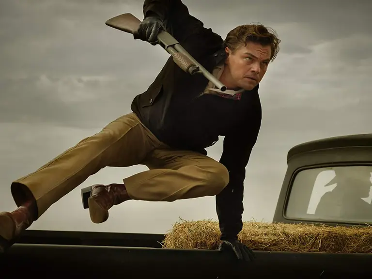 Rick Dalton (Leonardo DiCaprio) in a scene from "Once Upon a Time in Hollywood"