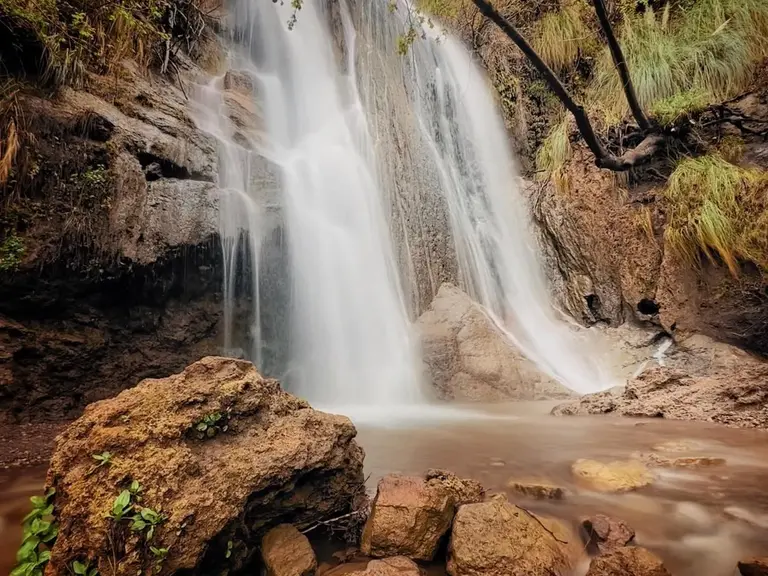 Escondido Falls in Malibu