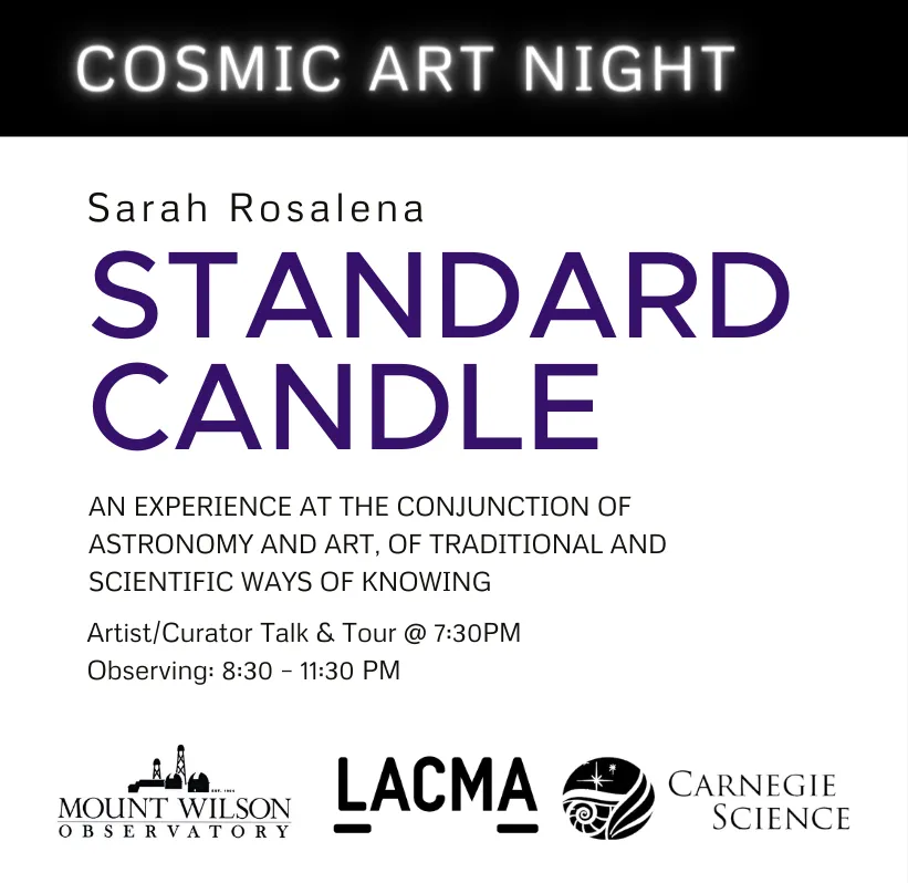 Mount Wilson Observatory Presents: Sarah Rosalena's Standard Candle