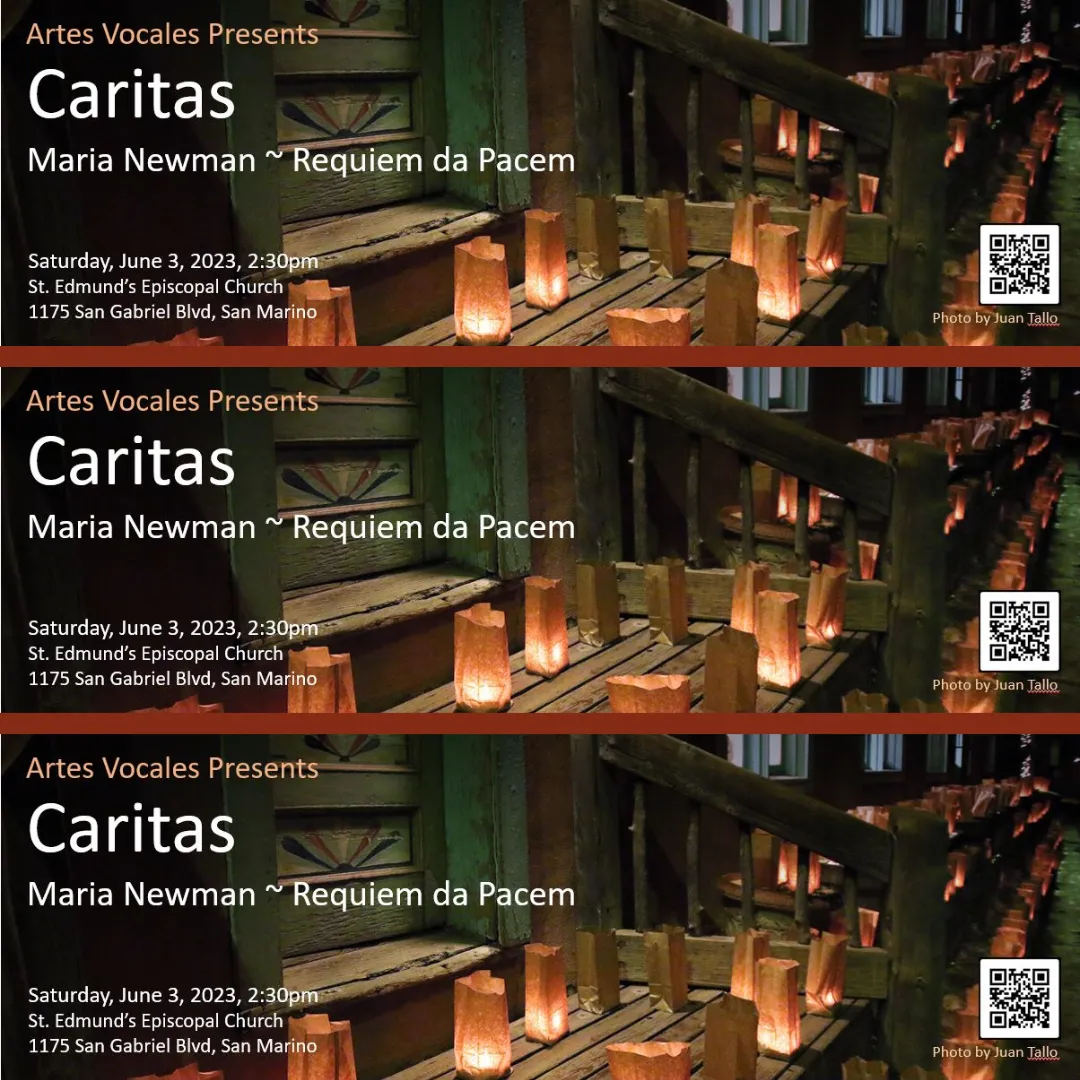 Artes Vocales Presents "Caritas!"