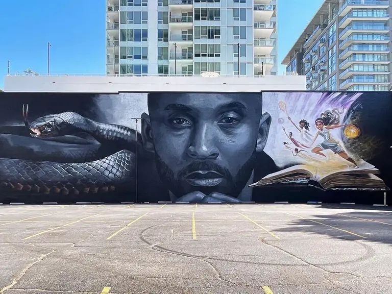 "Grana" Kobe Bryant mural by ODEITH and Nikkolas Smith