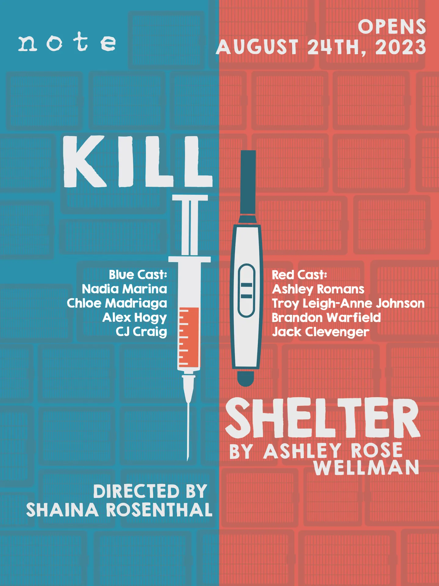 Graphic for "Kill Shelter"