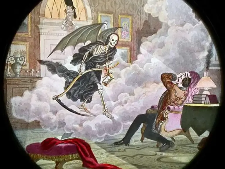 Halloween Magic Lantern Show: "The Raven" at the Philosophical Research Society