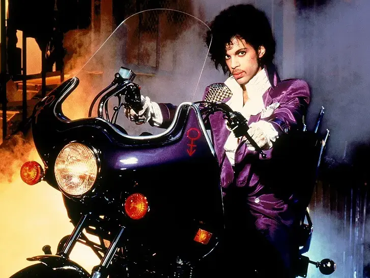 Prince in "Purple Rain"