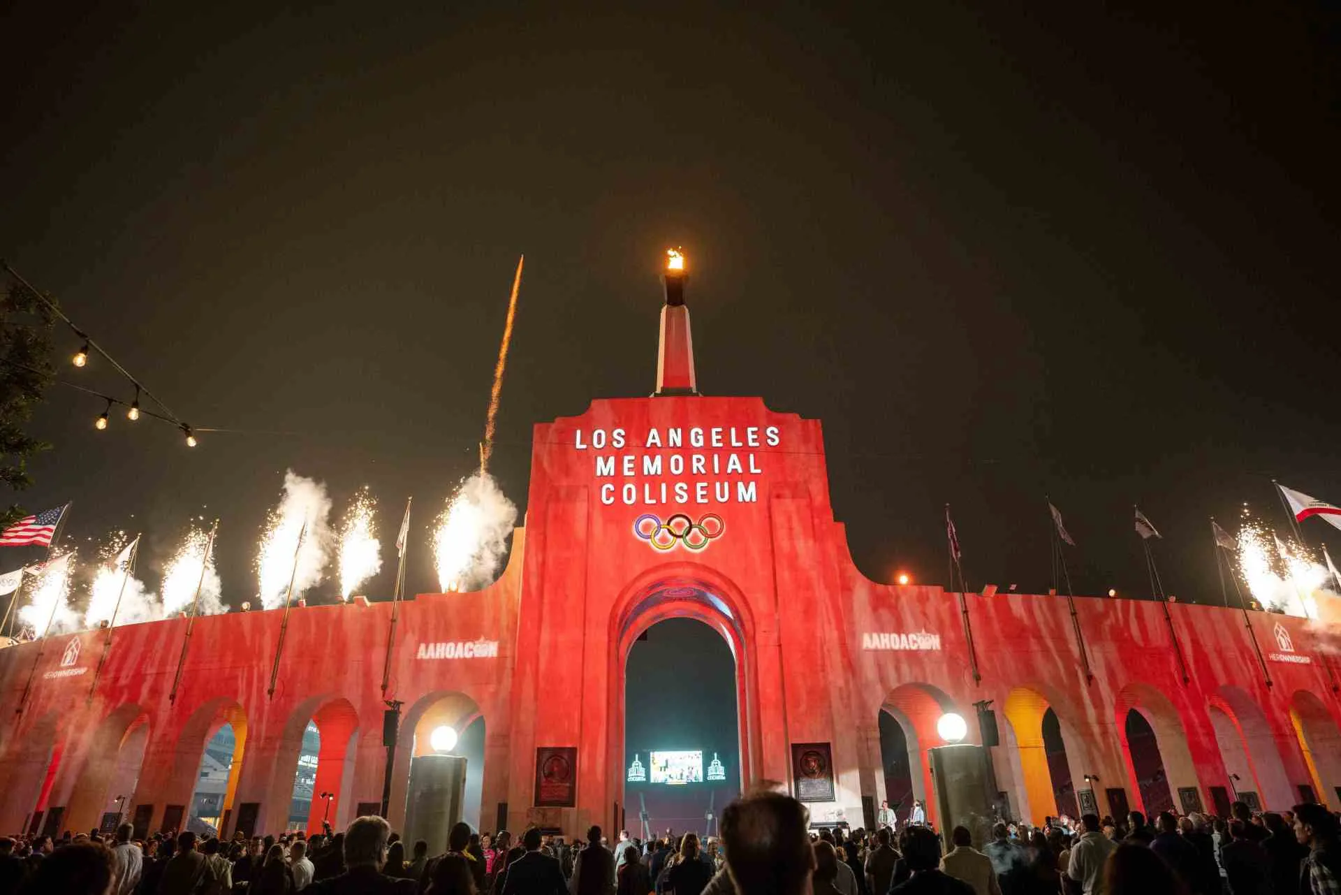 Coliseum Fireworks
