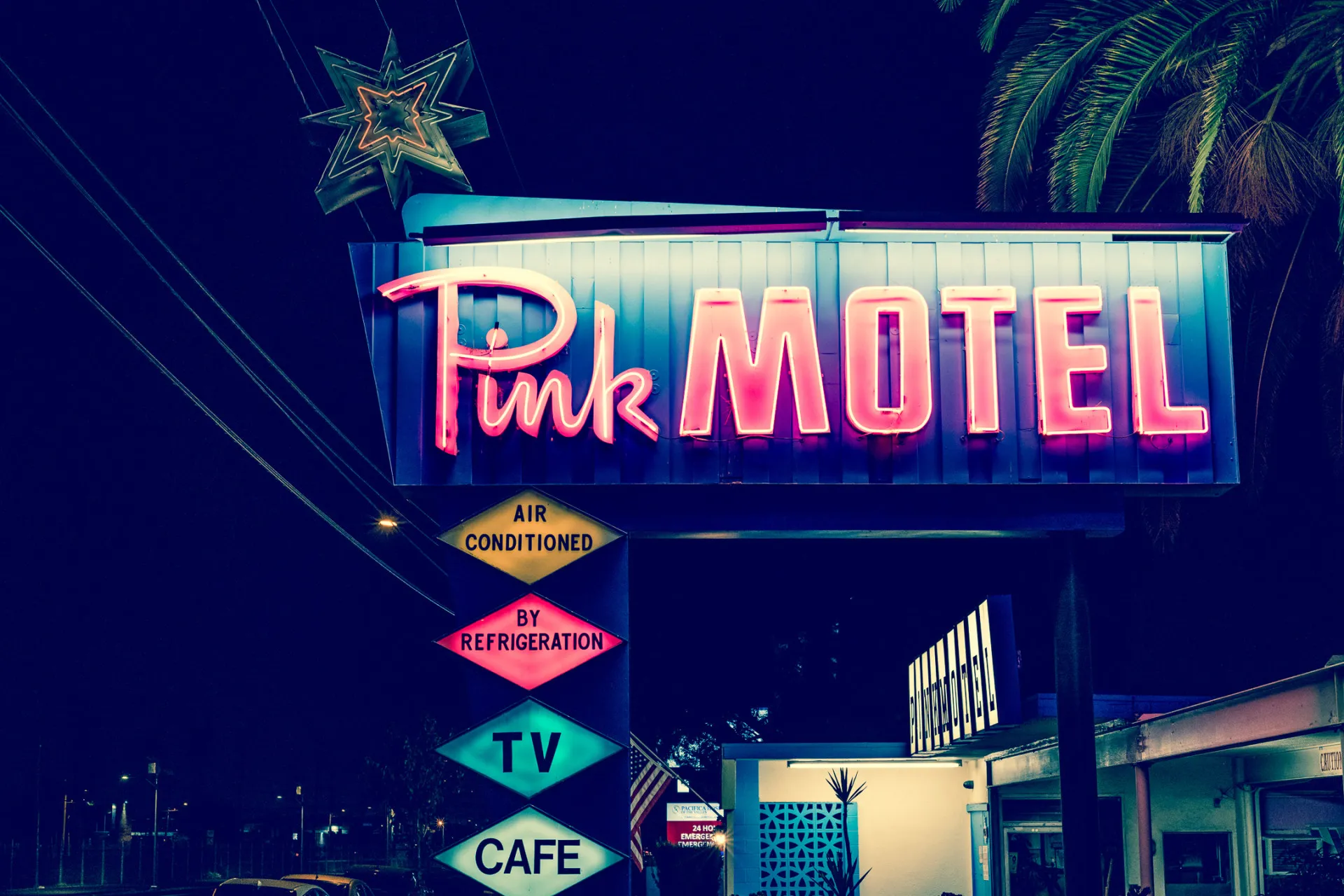 Pink Motel - Sun Valley, CA by Jared Cowan