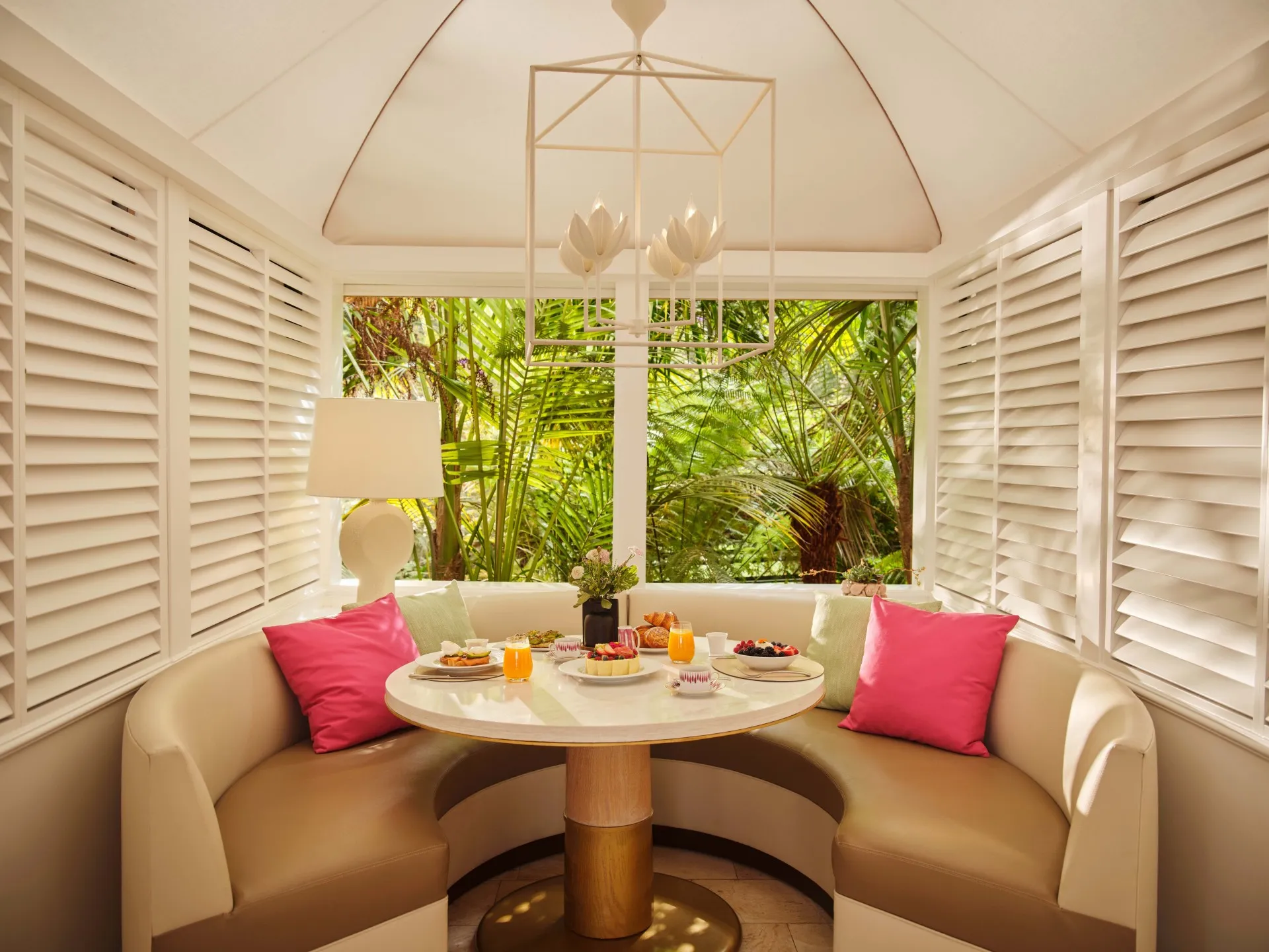 Alcove booth in The Restaurant