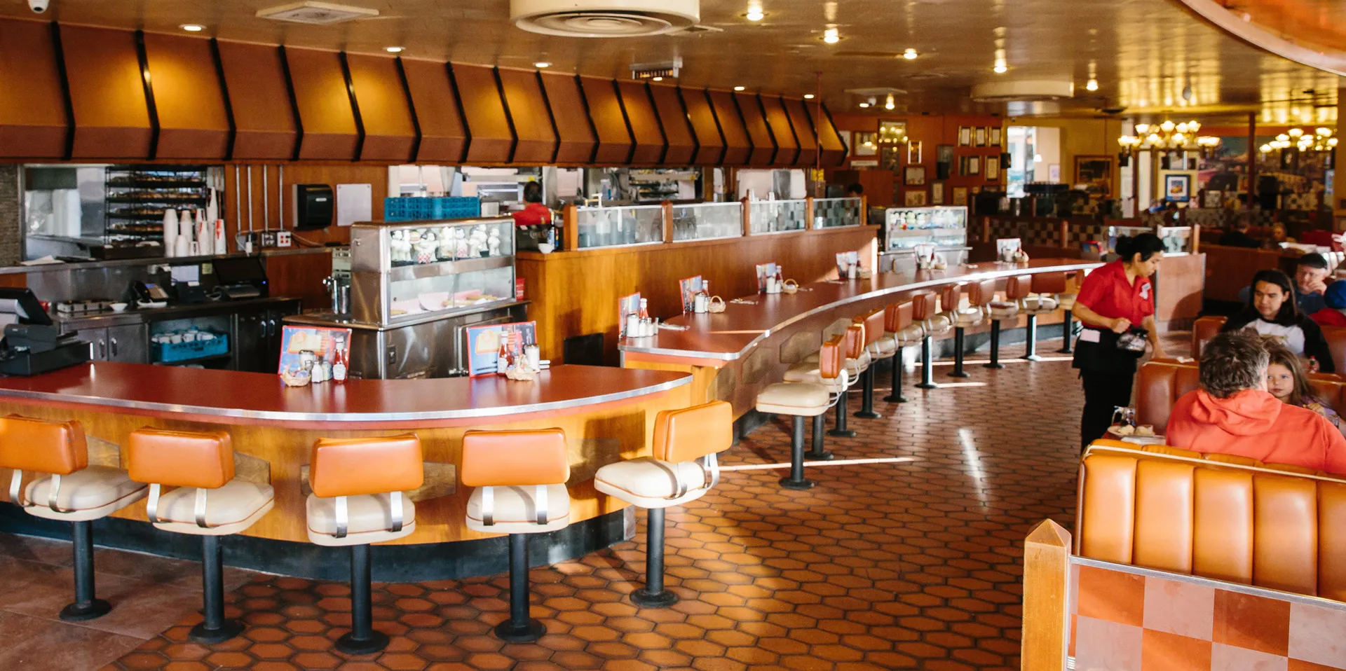 Dining room at Bob's Big Boy in Burbank