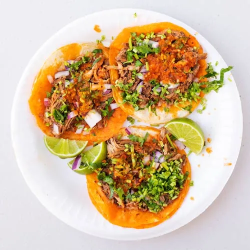 Teddy Red Tacos Birria taco