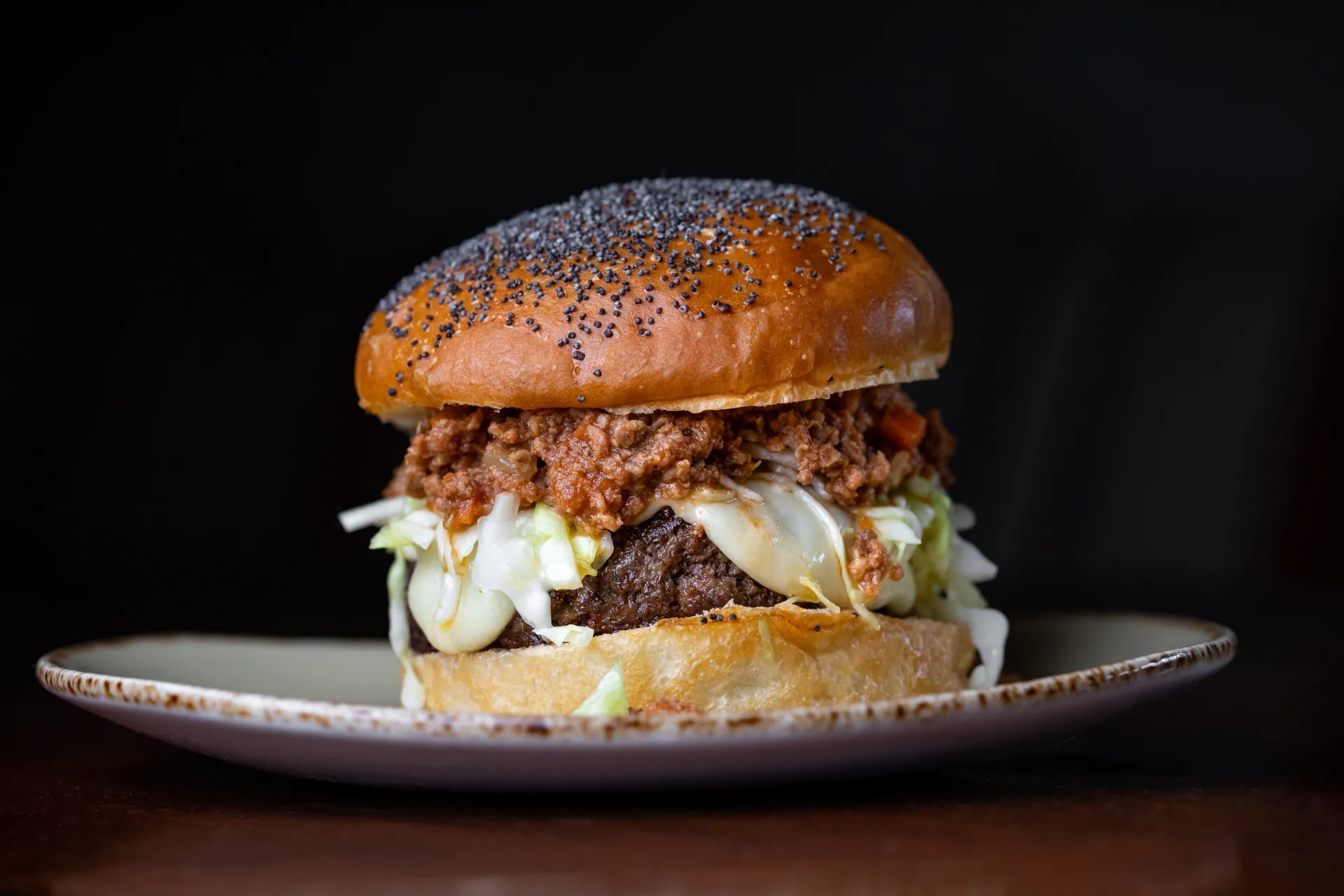 Bolo Burger at Rossoblu