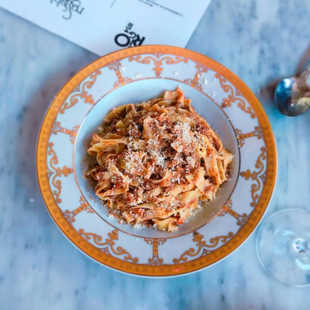 Nonna's Tagliatelle Al Ragu Bolognese at Rossoblu