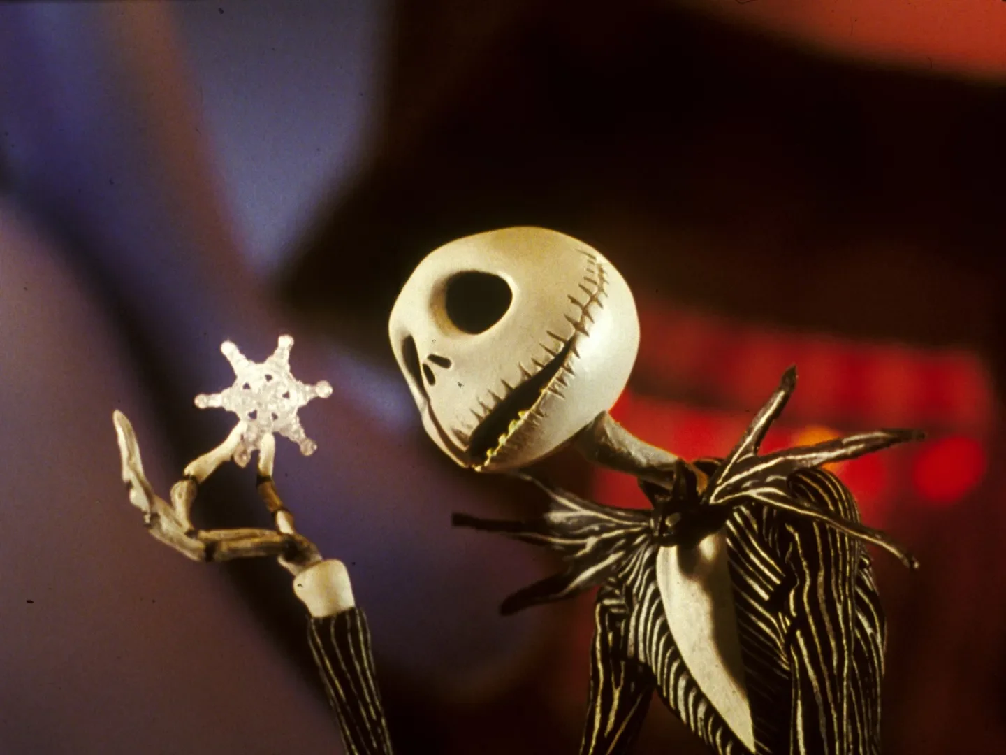 Jack Skellington in "The Nightmare Before Christmas"