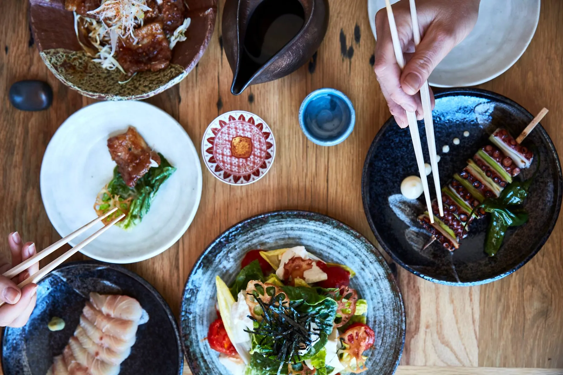 Shared plates at Tsubaki in Echo Park