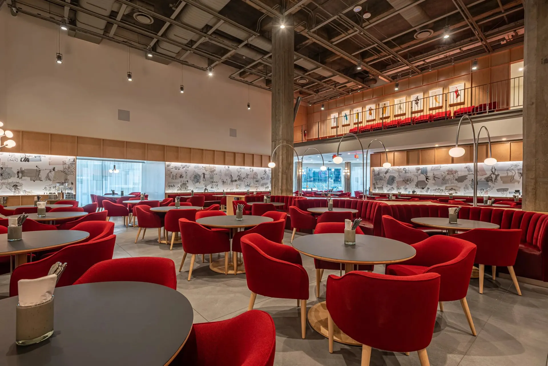 Dining room at Fanny's Restaurant & Cafe