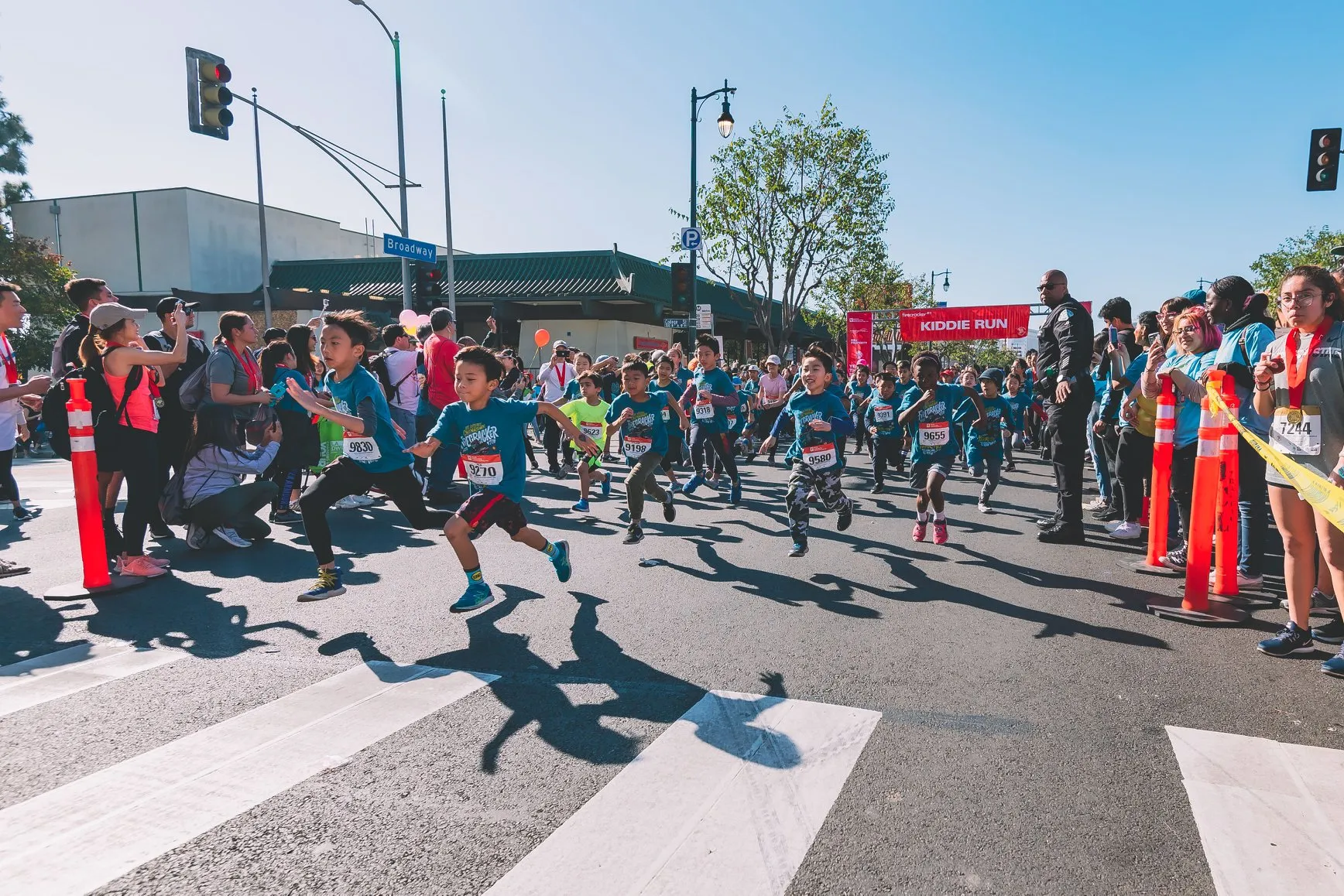Kiddie Run at the L.A. Chinatown Firecracker