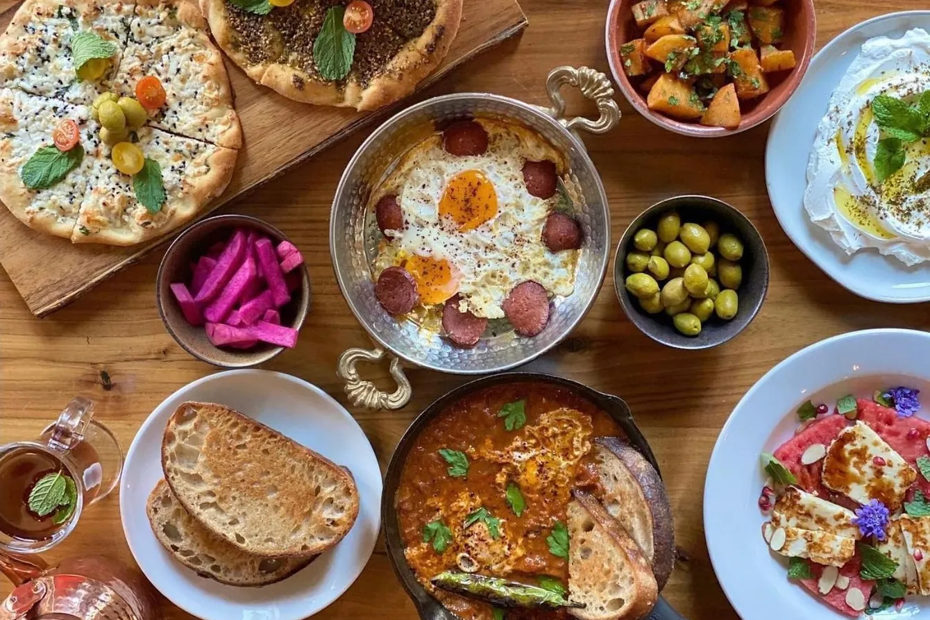 Dishes at Ammatolí in Long Beach