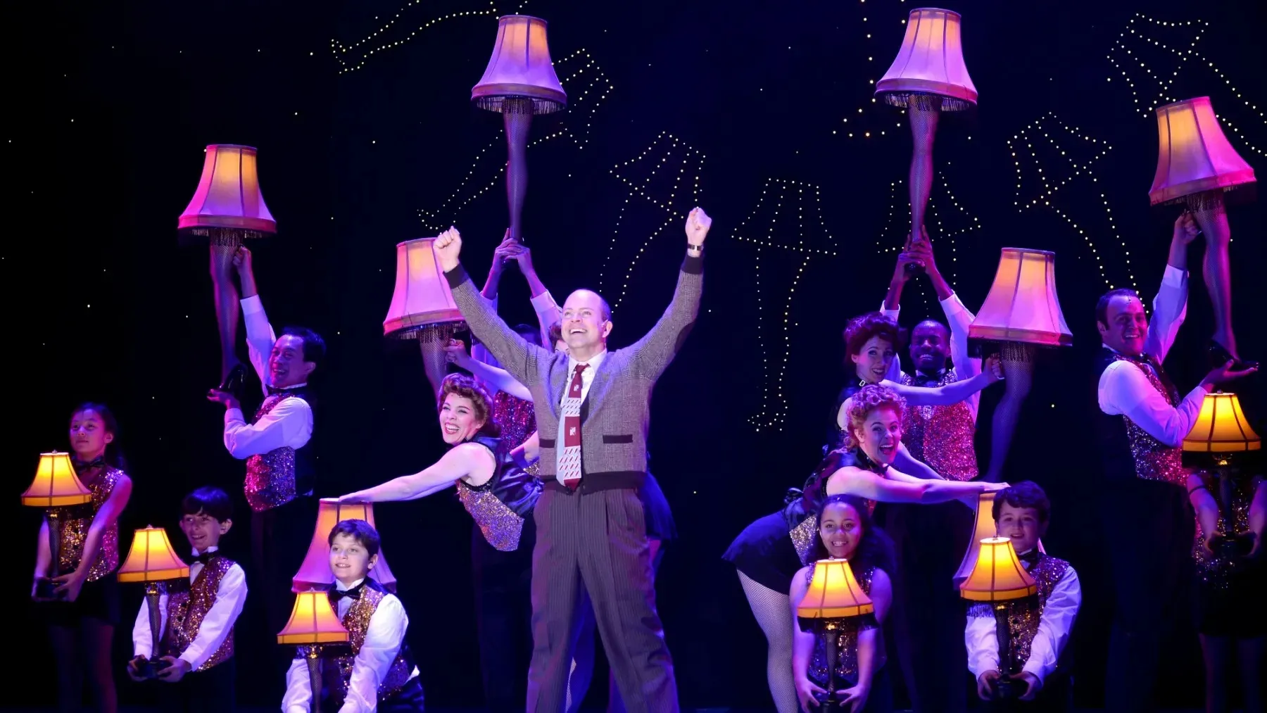 "A Christmas Story: The Musical" at the Ahmanson Theatre