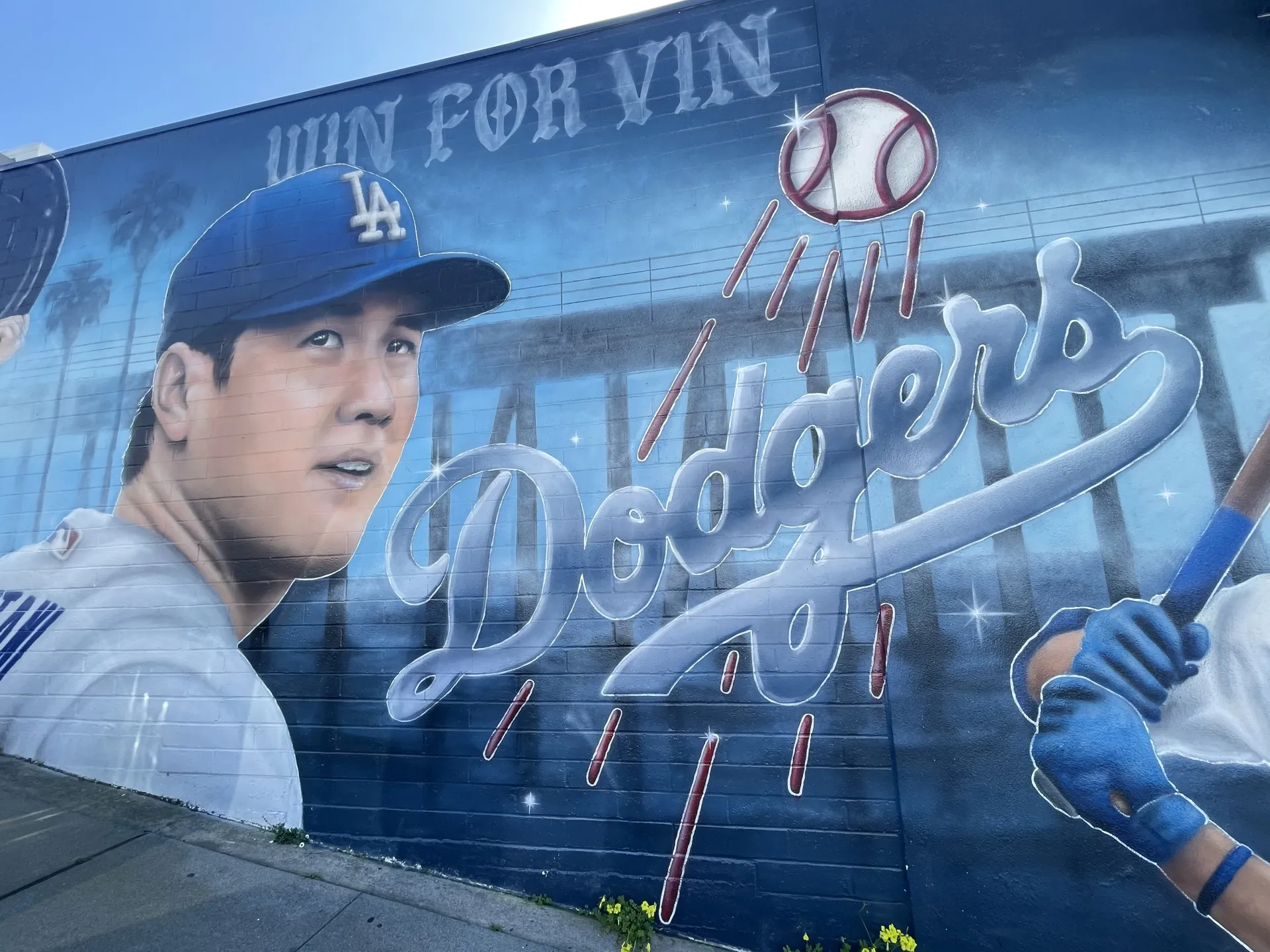 Ohtani Mural at Hermosa Beach