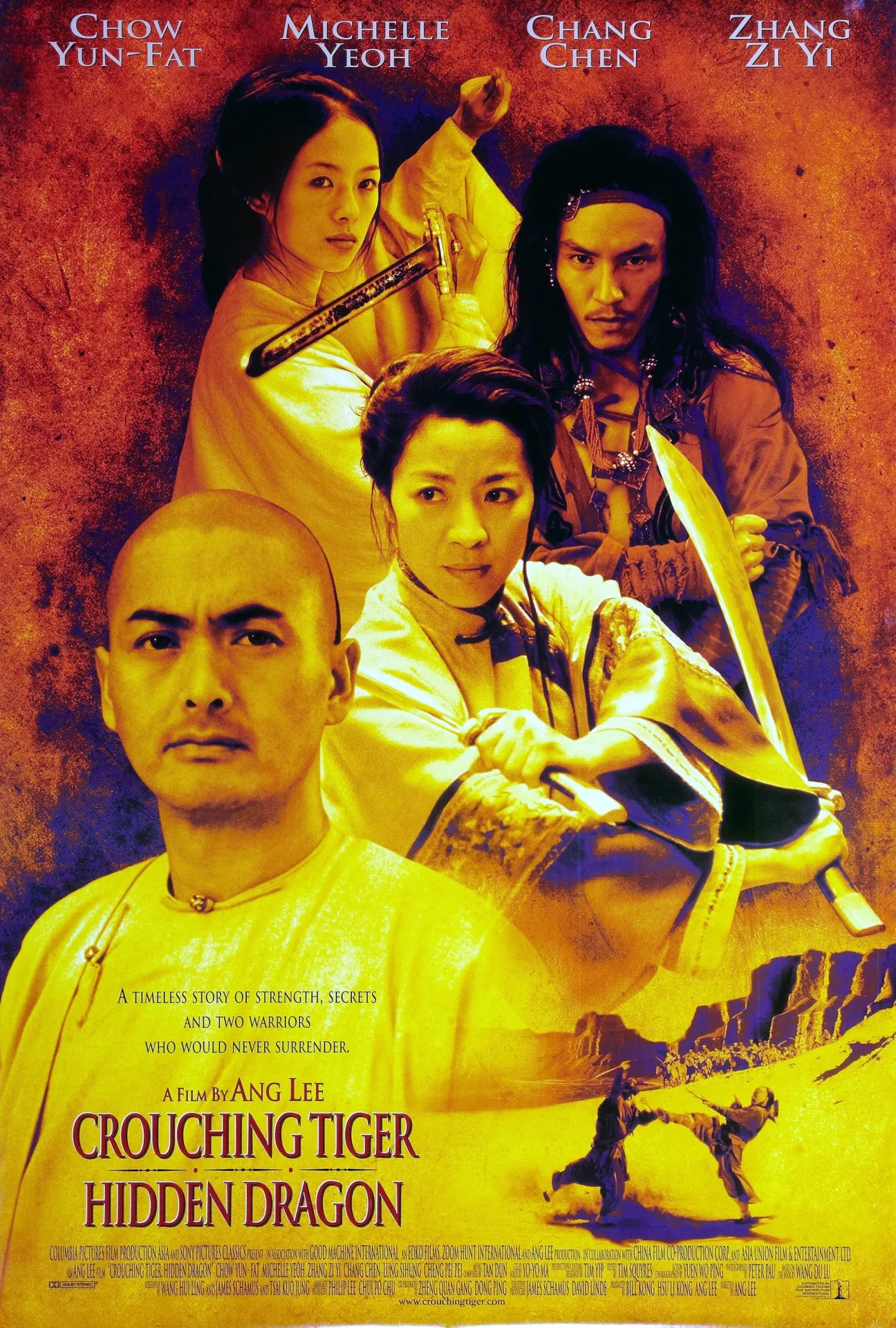 "Crouching Tiger, Hidden Dragon" movie poster
