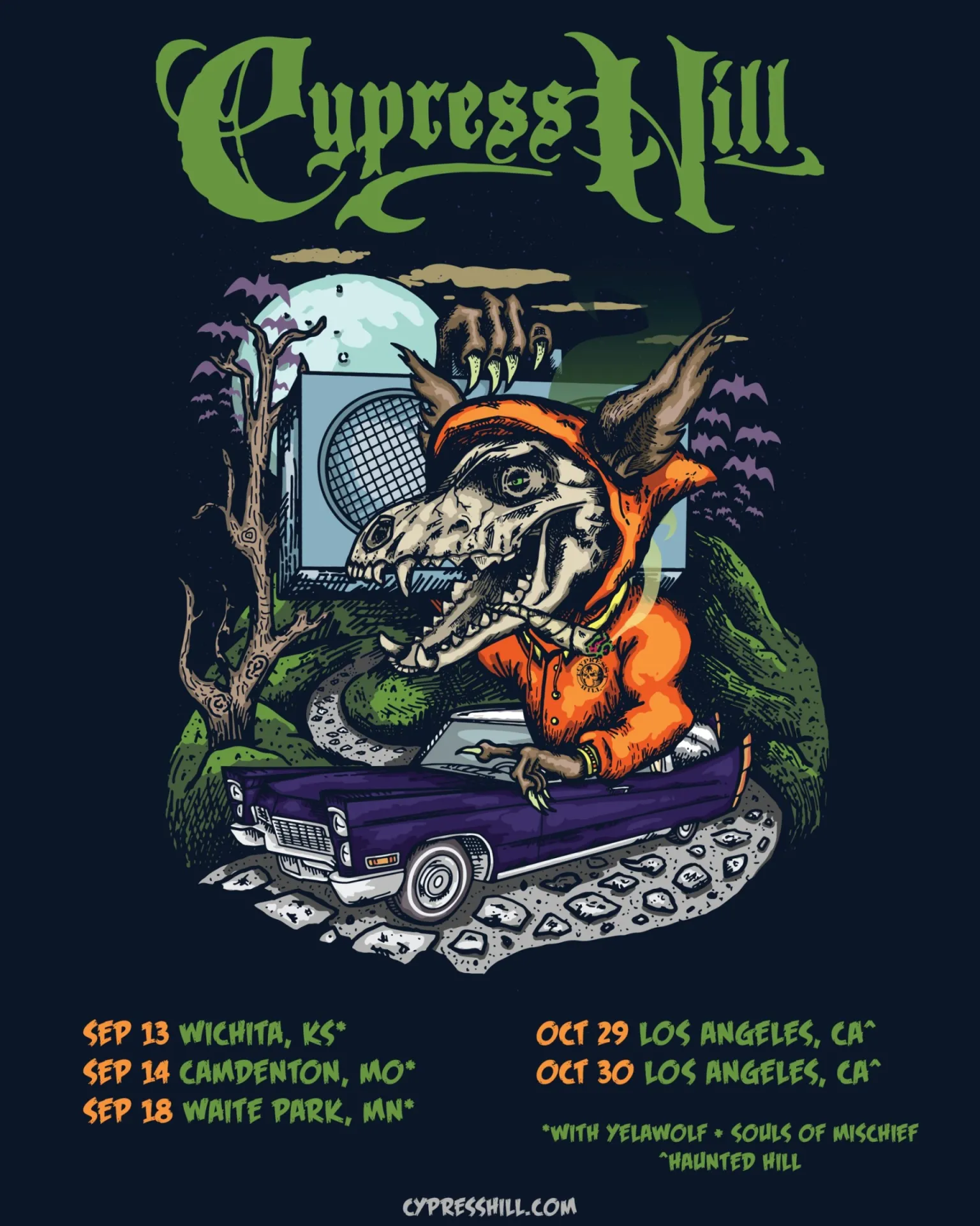 Cypress Hill: Haunted Hill 2024 at The Fonda
