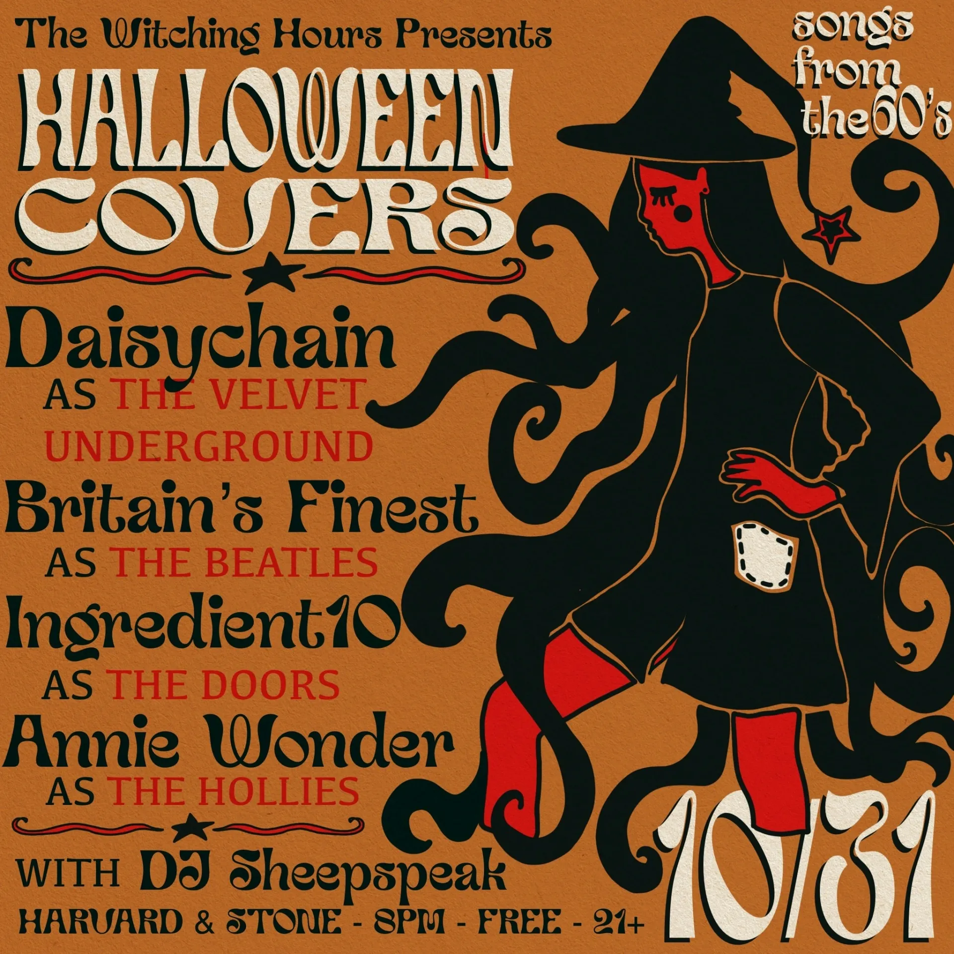 Halloween Covers at Harvard & Stone