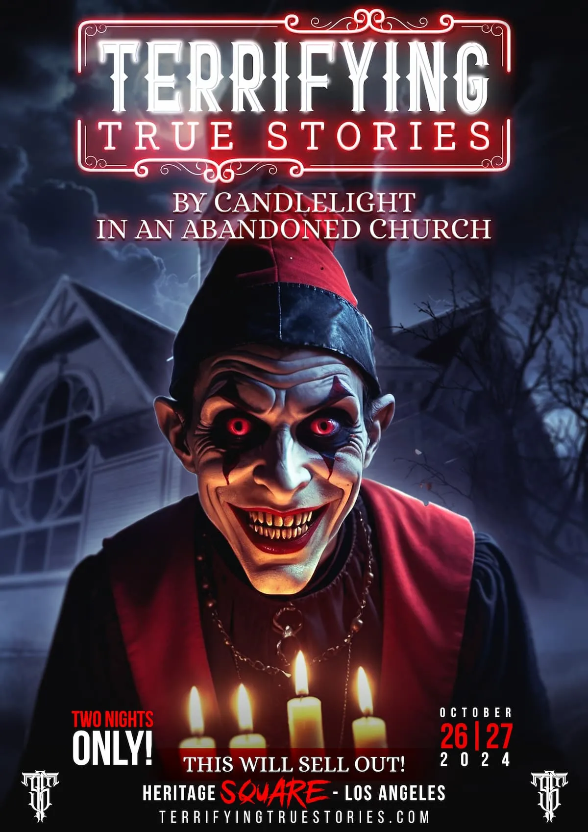 Terrifying True Stories 2024 at Heritage Square