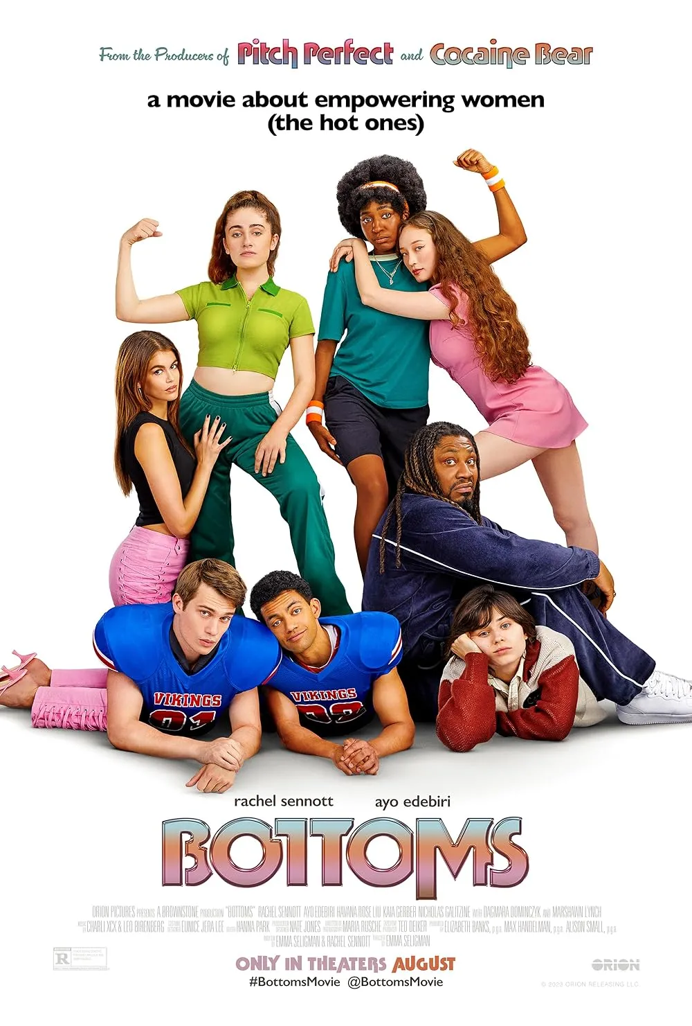 "Bottoms" movie poster