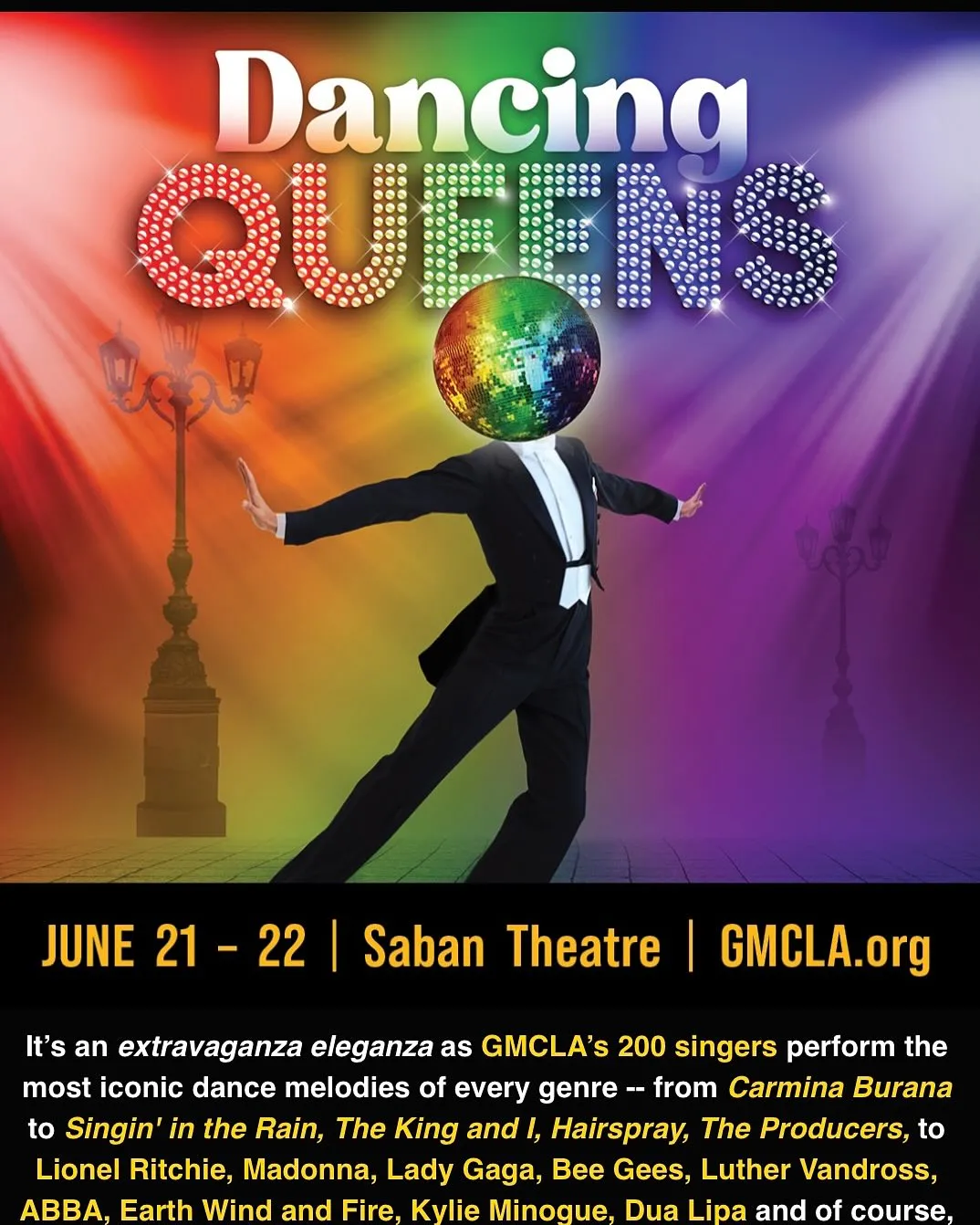 Gay Men's Chorus of LA presents "Dancing Queens"