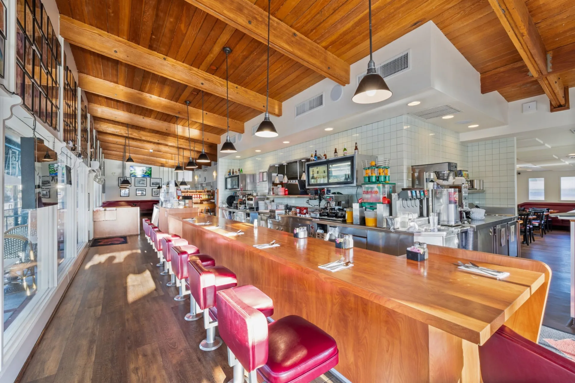 Counter at Patys in Toluca Lake