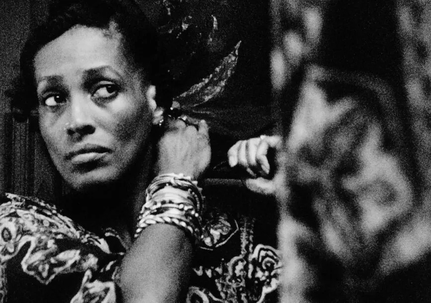 Image of a woman. Back Inside Herself (Remix), 1984/2009. Courtesy of S. Pearl Sharp.