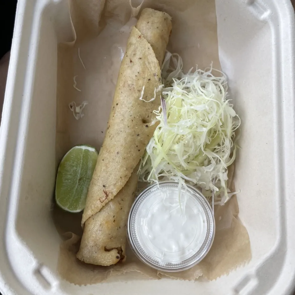 Fish Flauta at Ditroit Taqueria