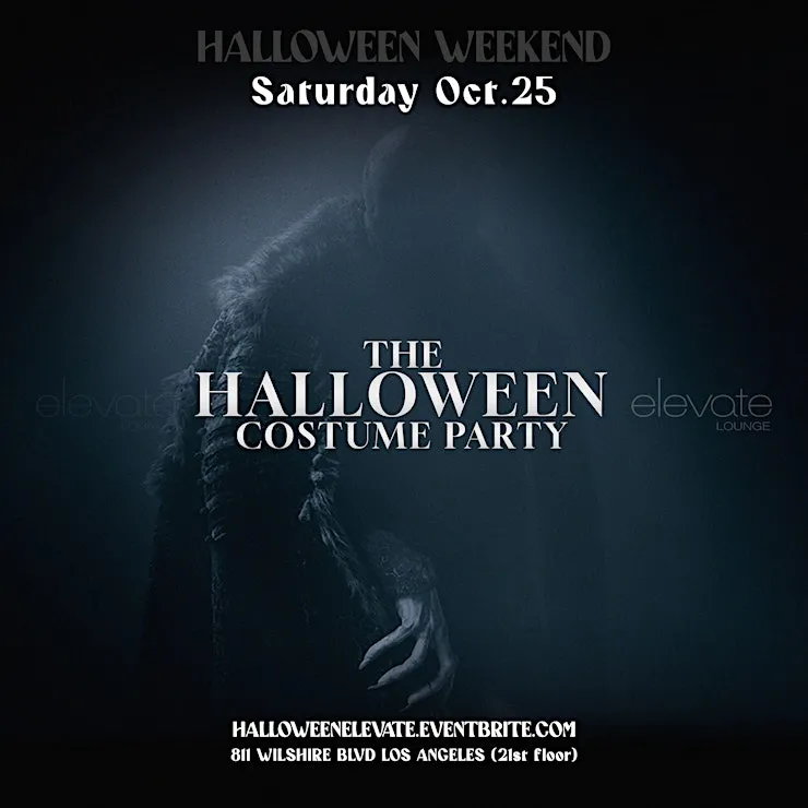 The Halloween Costume Party at Elevate