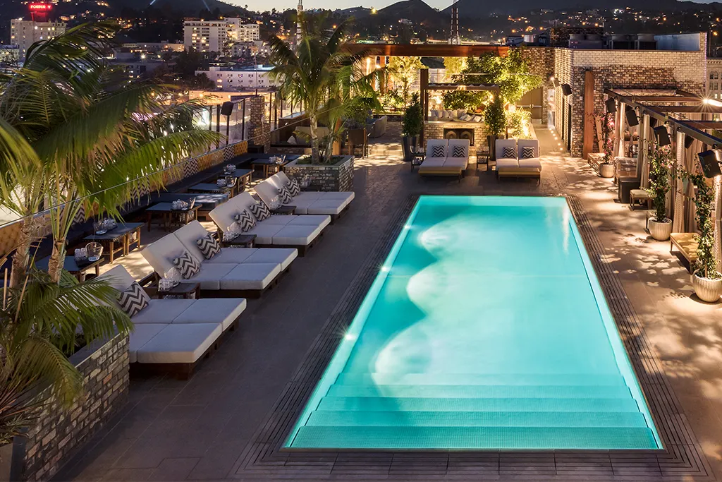 Downtown LA at Night