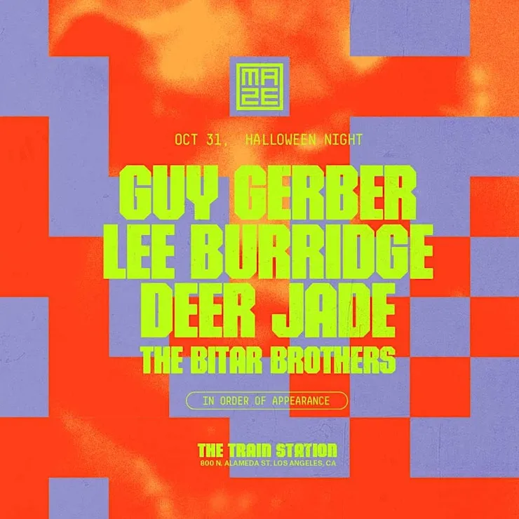 Guy Gerber + Lee Burridge + Deer Jade at Union Station