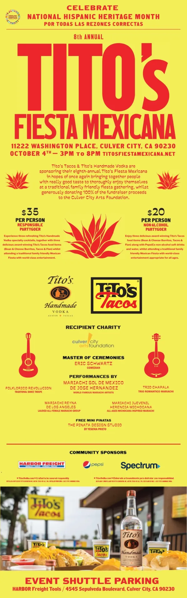 8th Annual Tito's Fiesta Mexicana