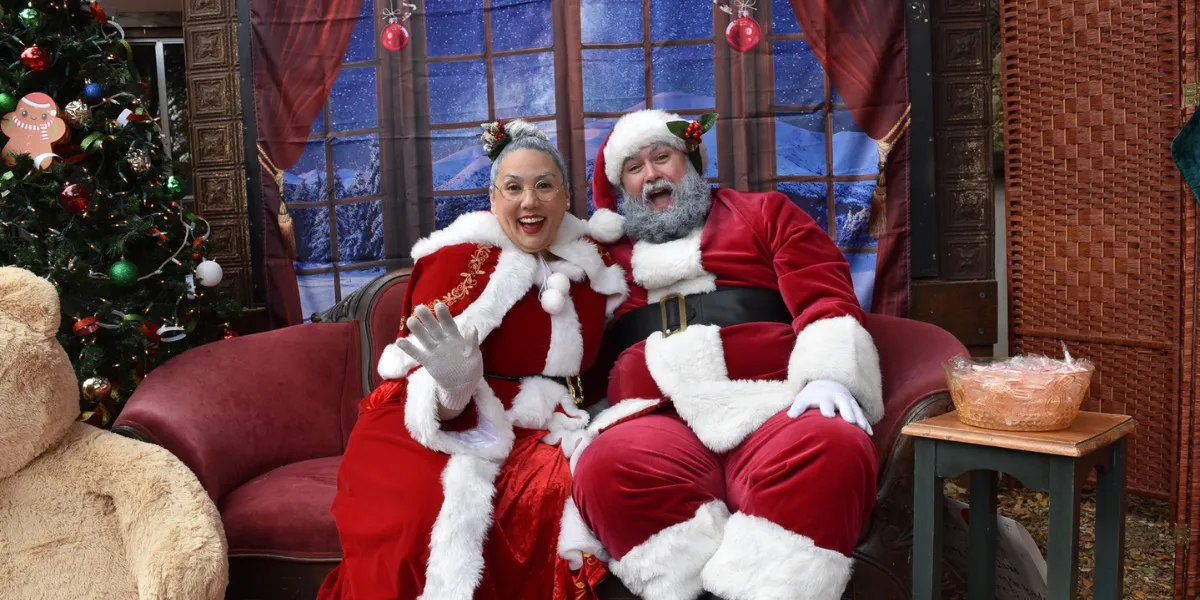 Mrs. Claus and Santa