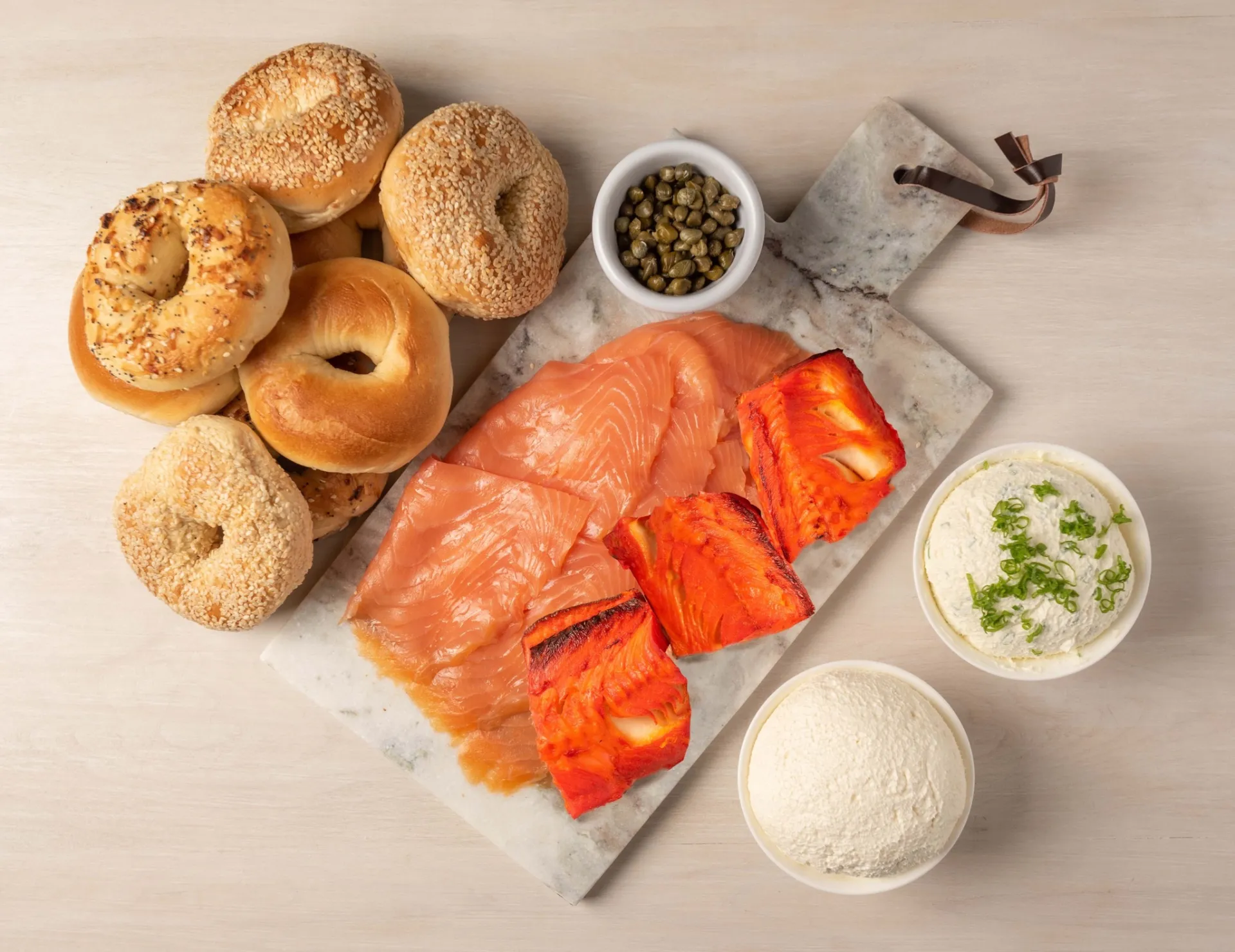 Fish platter at Brent's Deli
