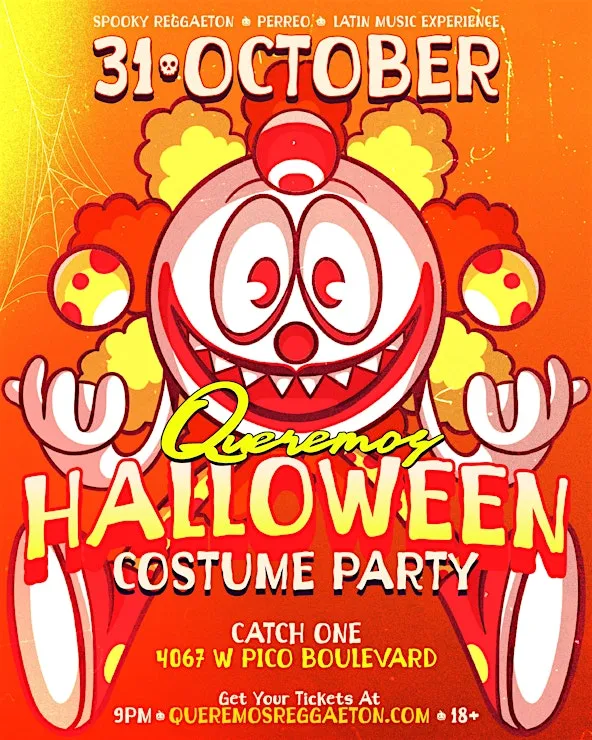 Queremos Halloween Costume Party at Catch One